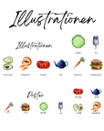 Illustrationen | Essen