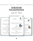 Gemeinsam philosophieren | 52 grosse Fragen