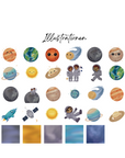Illustrationen | Mission Weltall