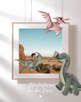 Illustration | Bei den Dinos