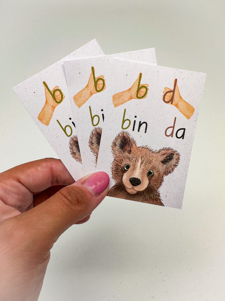 Deutsch: b und d