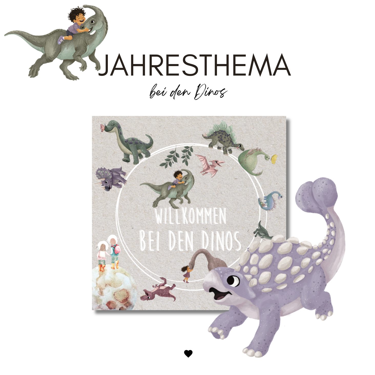 Jahresthema | Bei den Dinos