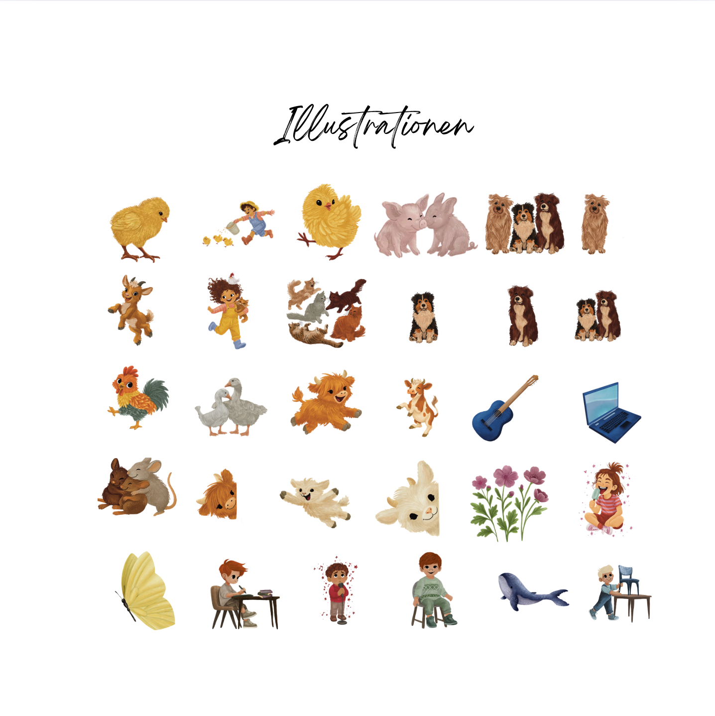 Illustration | Bauernhof