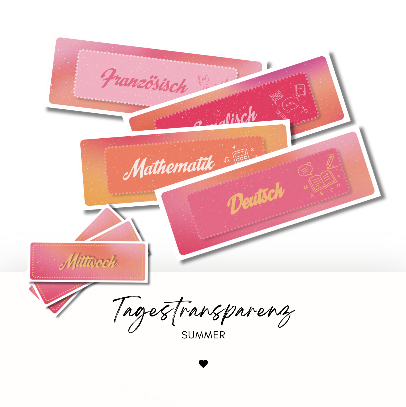 Tagestransparenz | Summer