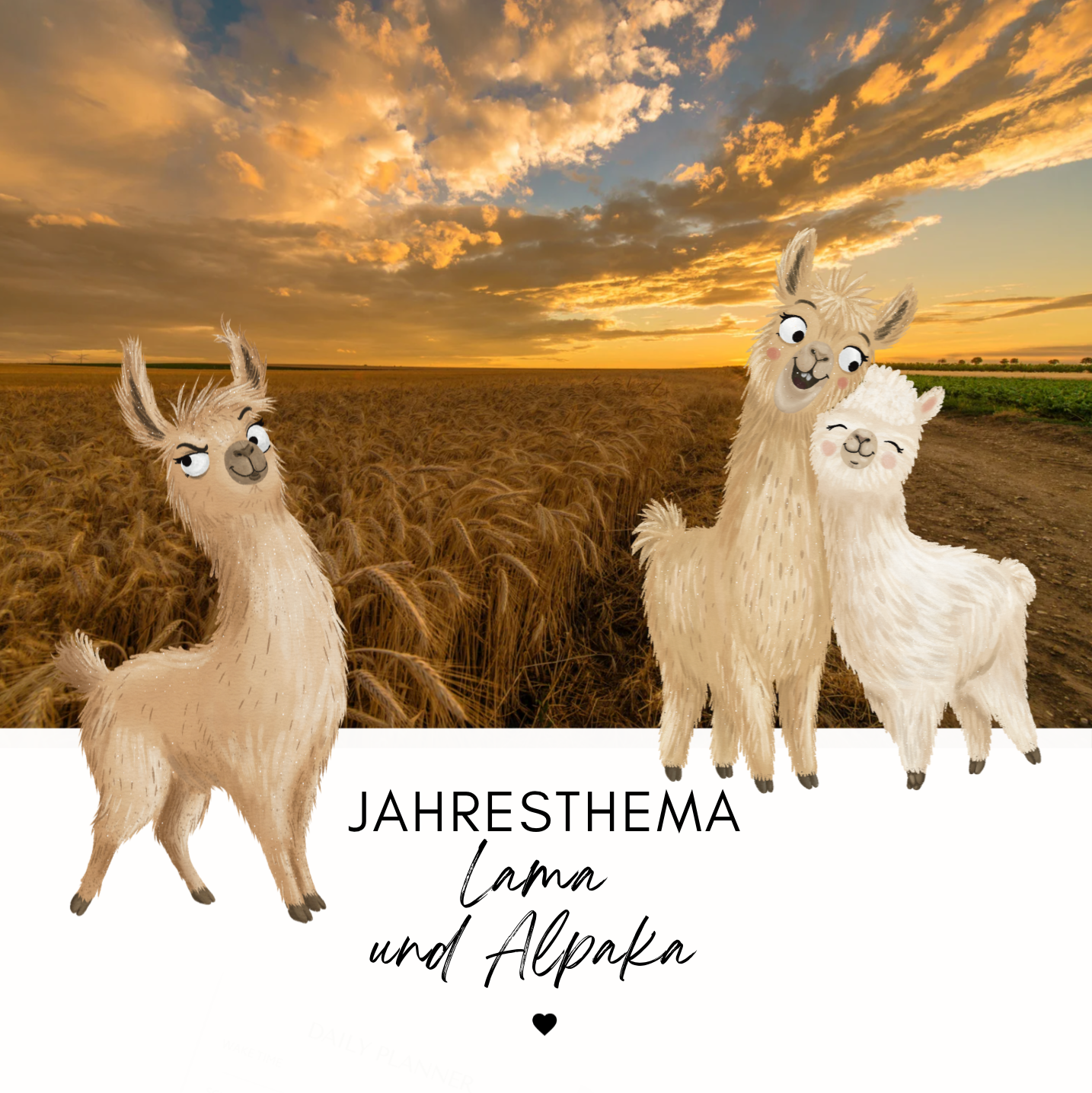 Jahresthema | Lama- und Alpakatraum