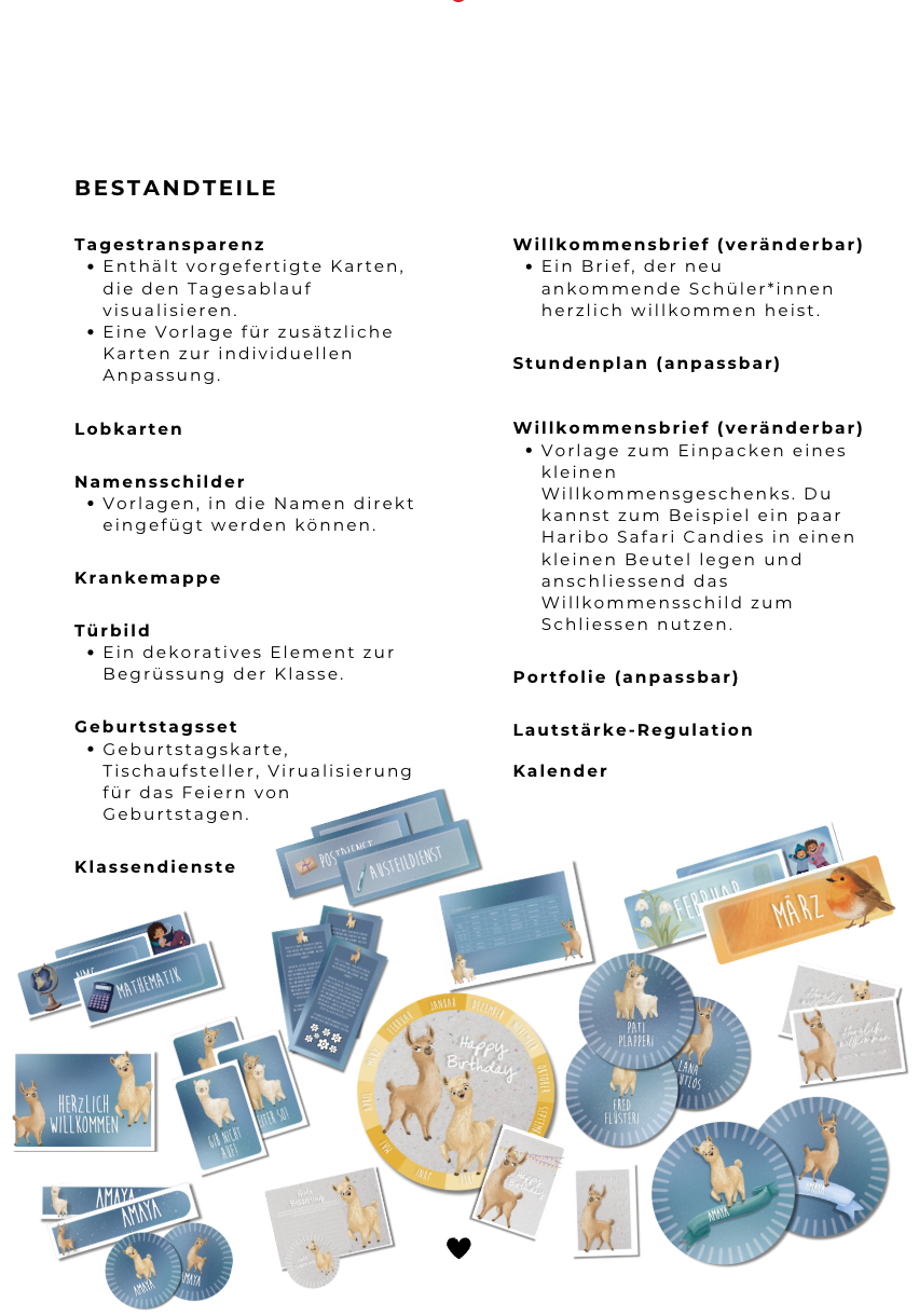 Jahresthema | Lama- und Alpakatraum