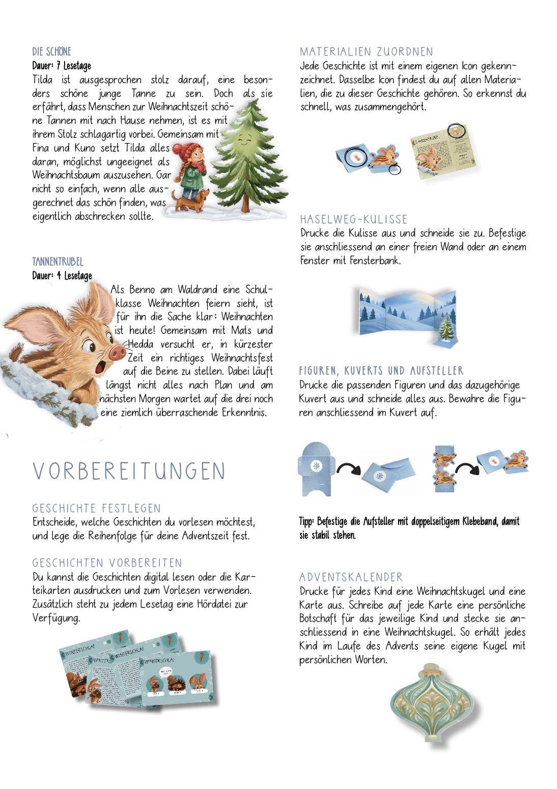 Adventspaket | Zauberwald für die 1.–4. Klasse LESEPROBE