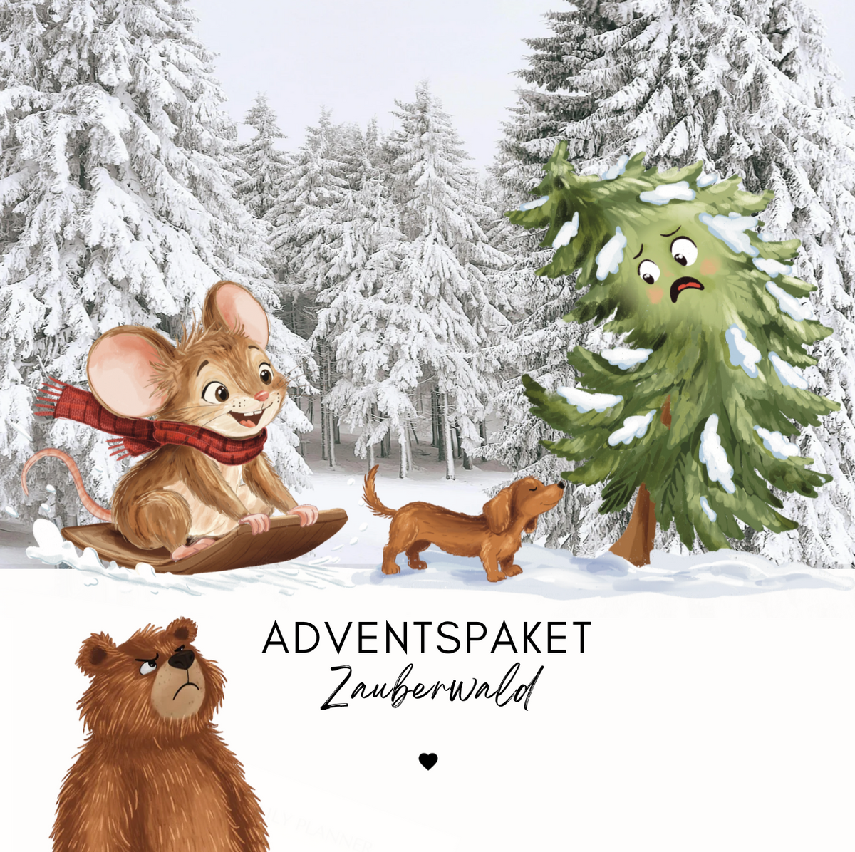 Adventspaket | Zauberwald für die 1.–4. Klasse LESEPROBE