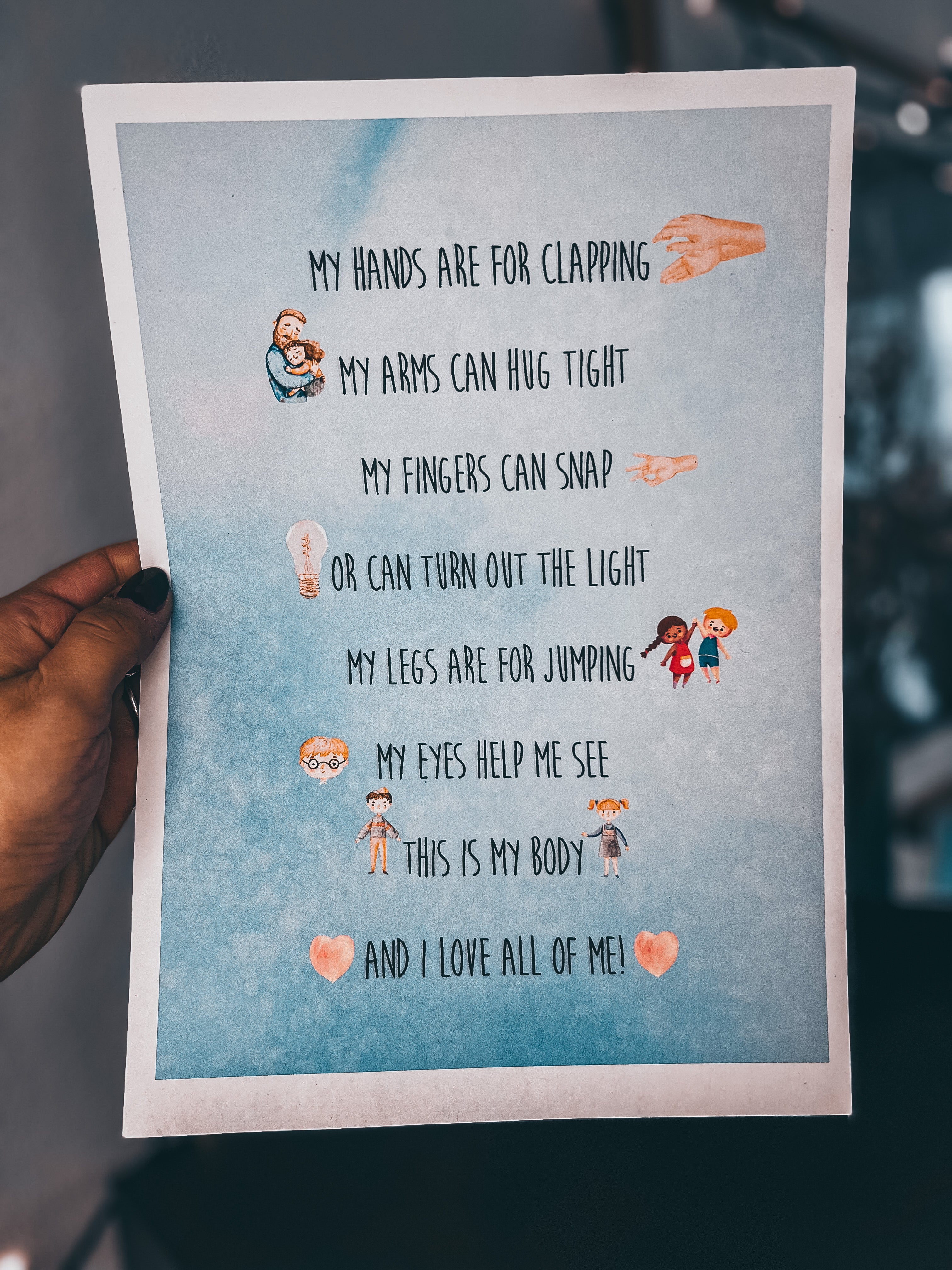 Plakat: Body-Rhyme